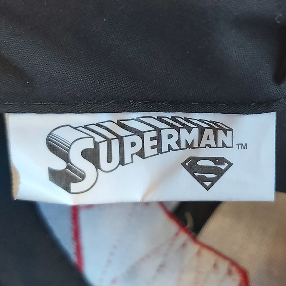 Boy's Black/Red Superman Graphic Logo Baseball Cap - Picture 5 of 5